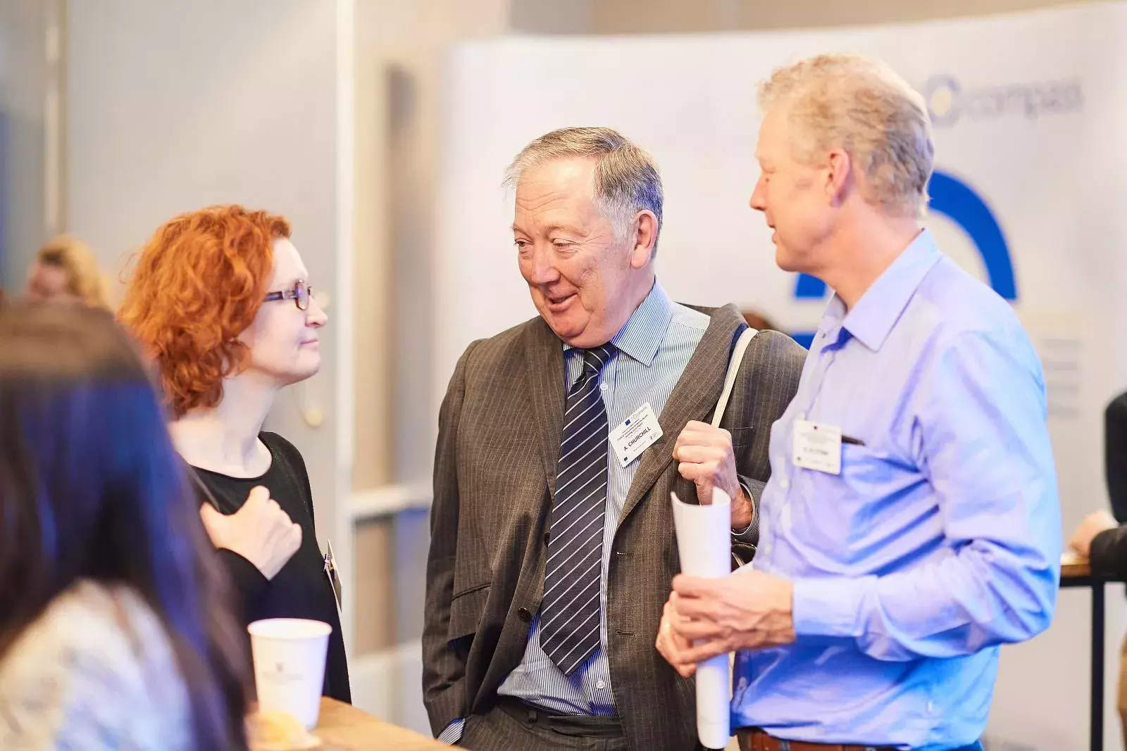 Ms Aleksandra Dmitruk and event participants