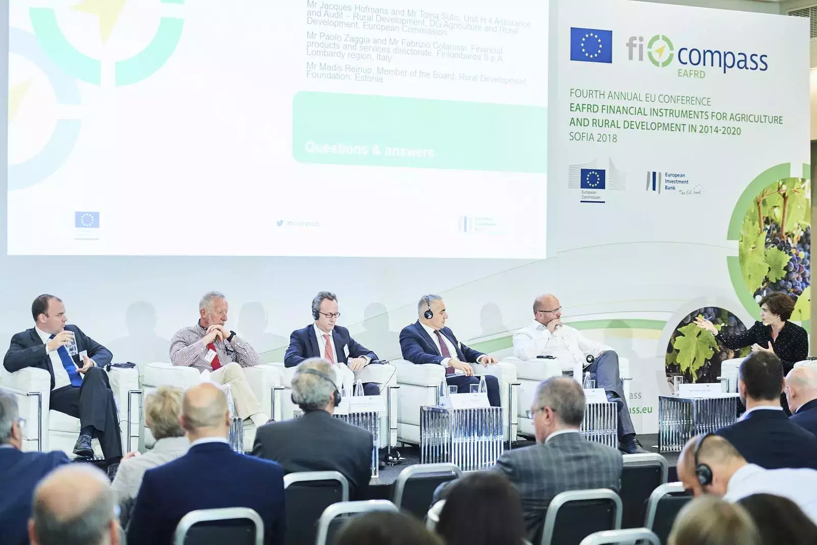 Mr Toma Sutic, Mr Jacques Hofmans, Mr Fabrizio Colarossi, Mr Paolo Zaggia, Mr Madis Reinup, Ms Katrina Sichel