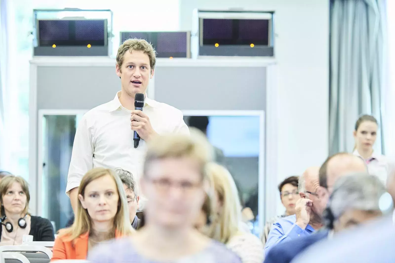 Q&amp;A and peer-to-peer discussion