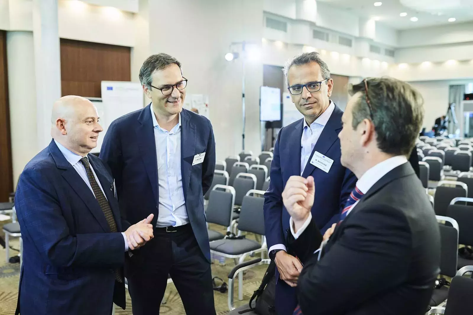 Mr Bruno Rubino, Mr Frank Lee and event participants