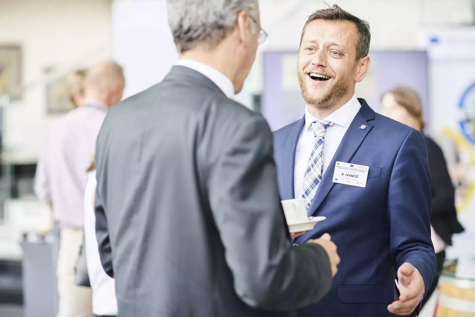 Mr Krešimir Ivančić and event participant