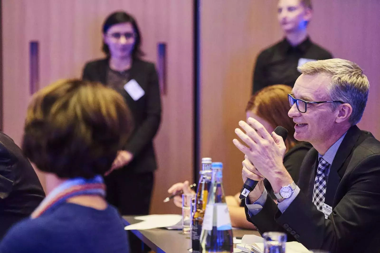 Q&amp;A and peer-to-peer discussion