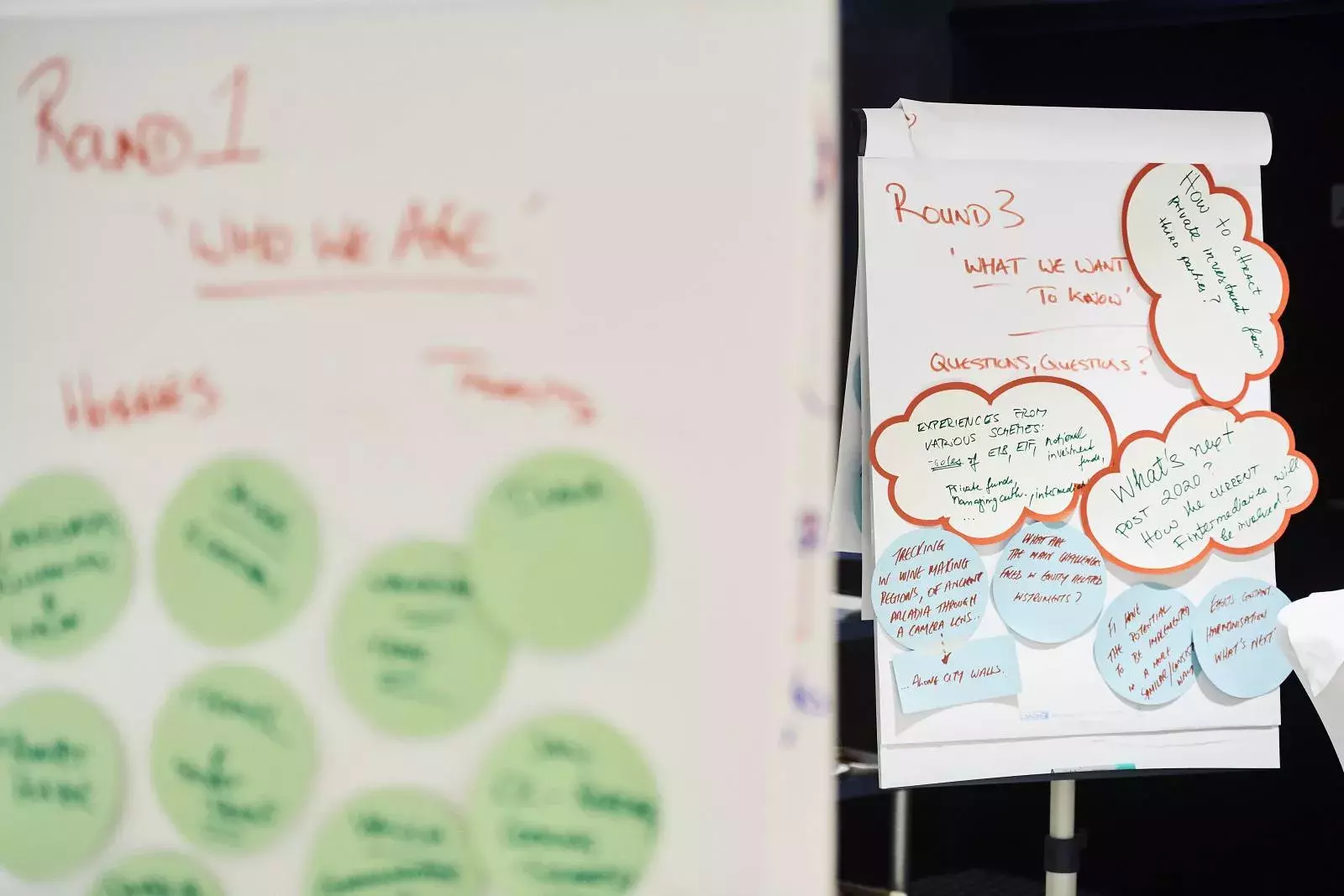 Get-to-know sessions' materials