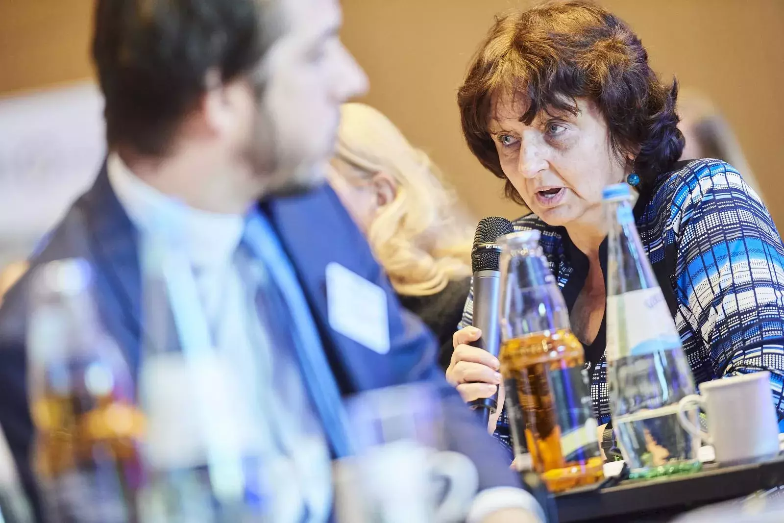 Q&amp;A and peer-to-peer discussion