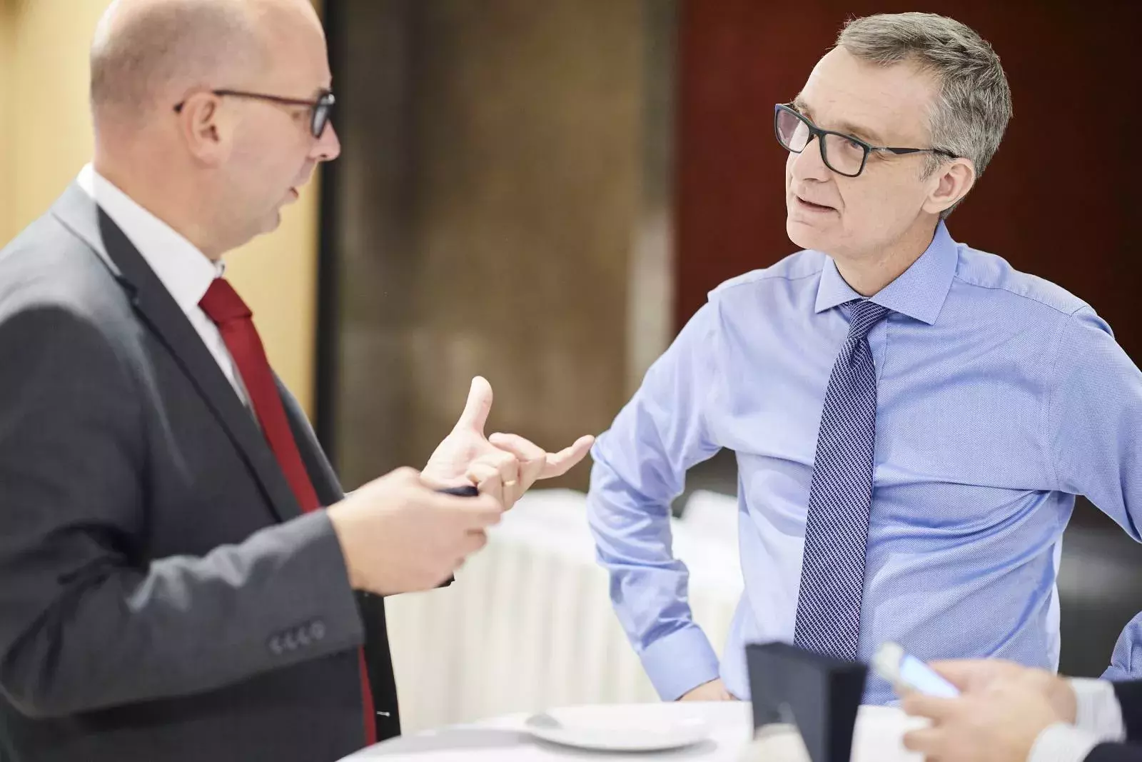 Mr Desmond Gardner and Mr Jean-François Leprince