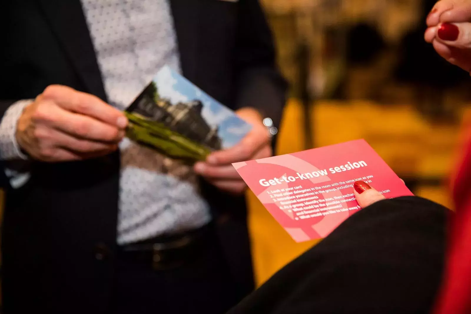 Get-to-know sessions' materials