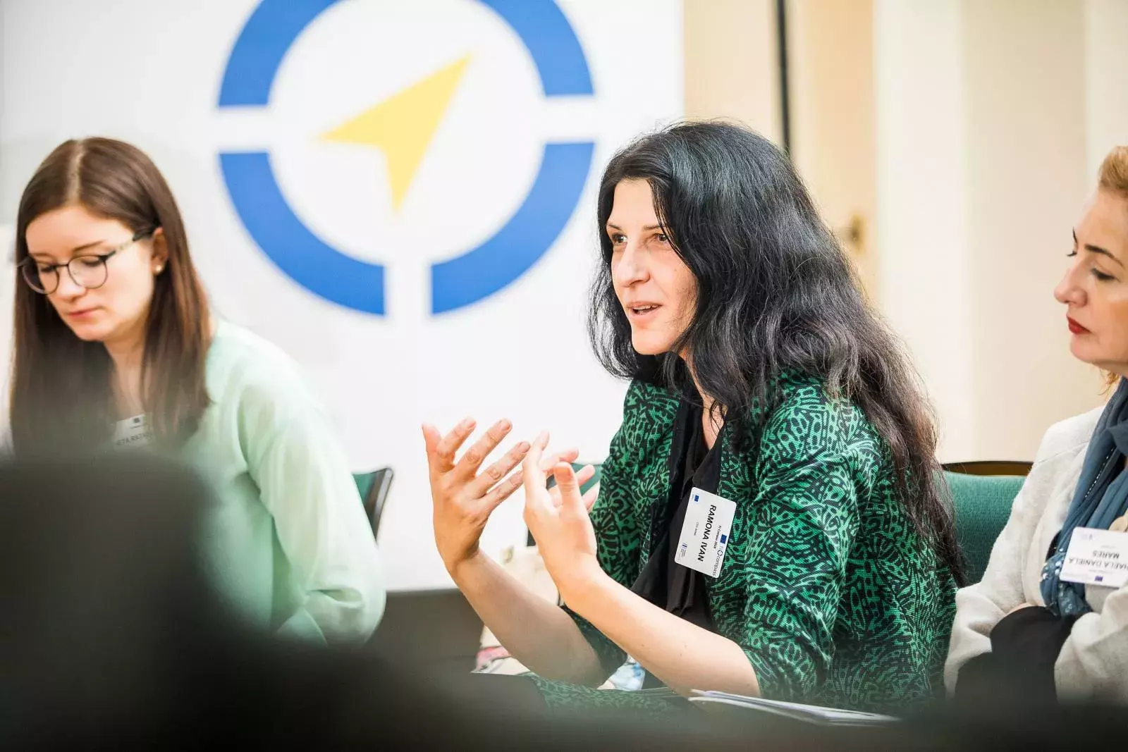 Event participants during the roundtable