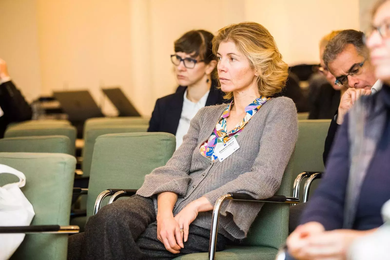 Event participants during the roundtable