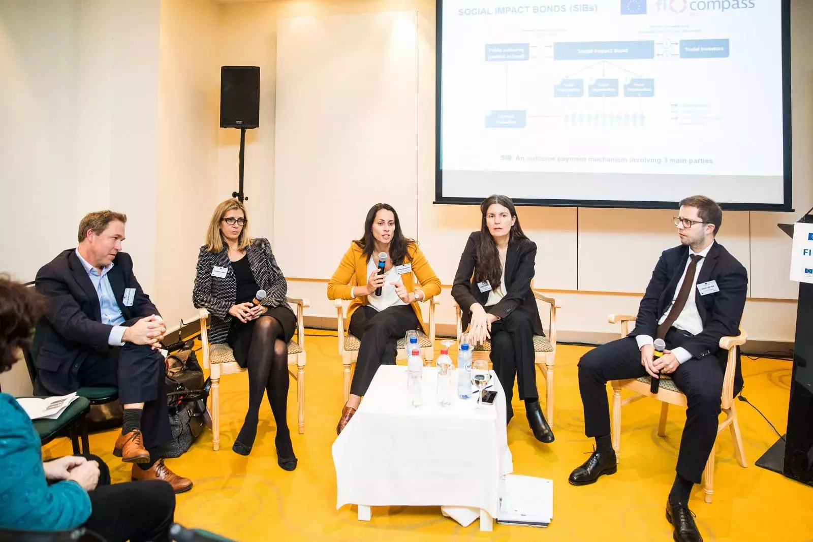 Ms Susanna Loongo, Ms Teresa Bomba, Ms Carla Pedro, Mr Ando Siitam