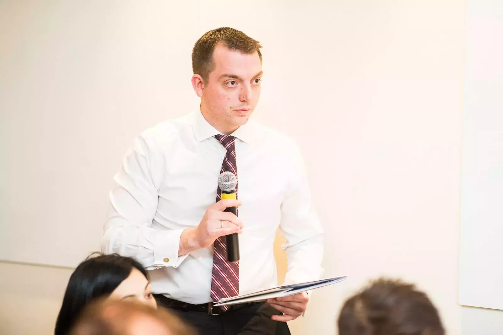 Questions and answers and peer to peer discussion