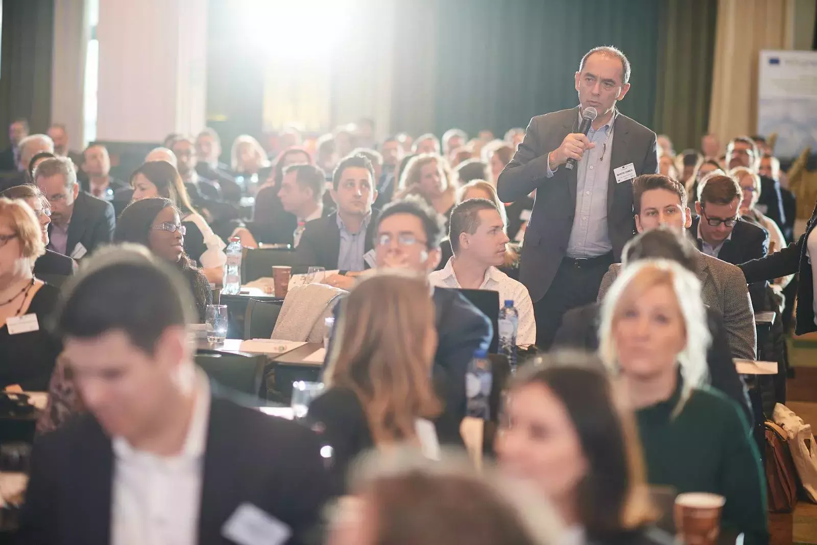 Questions and answers and peer to peer discussion