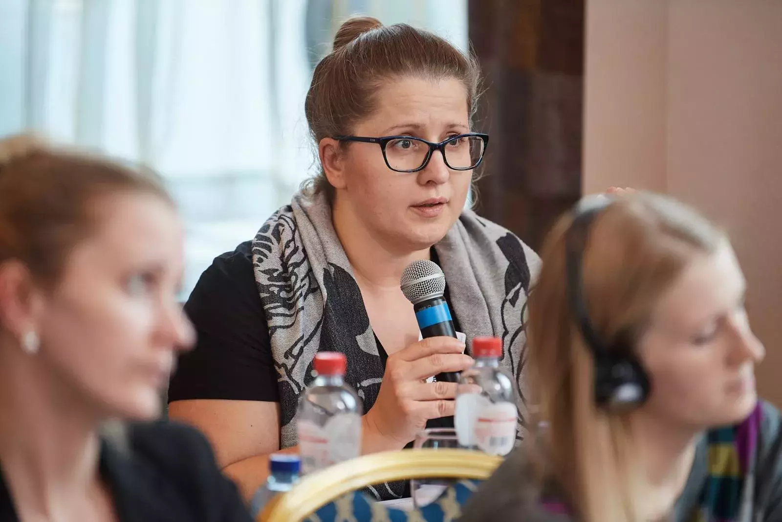 Questions and answers and peer to peer discussion