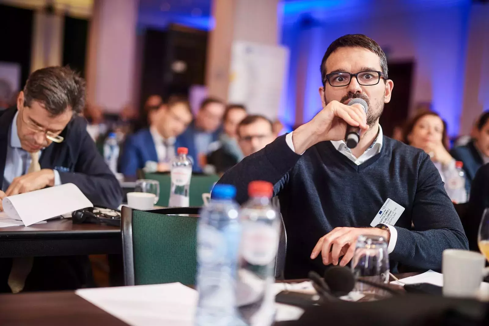 Questions and answers and peer to peer discussion