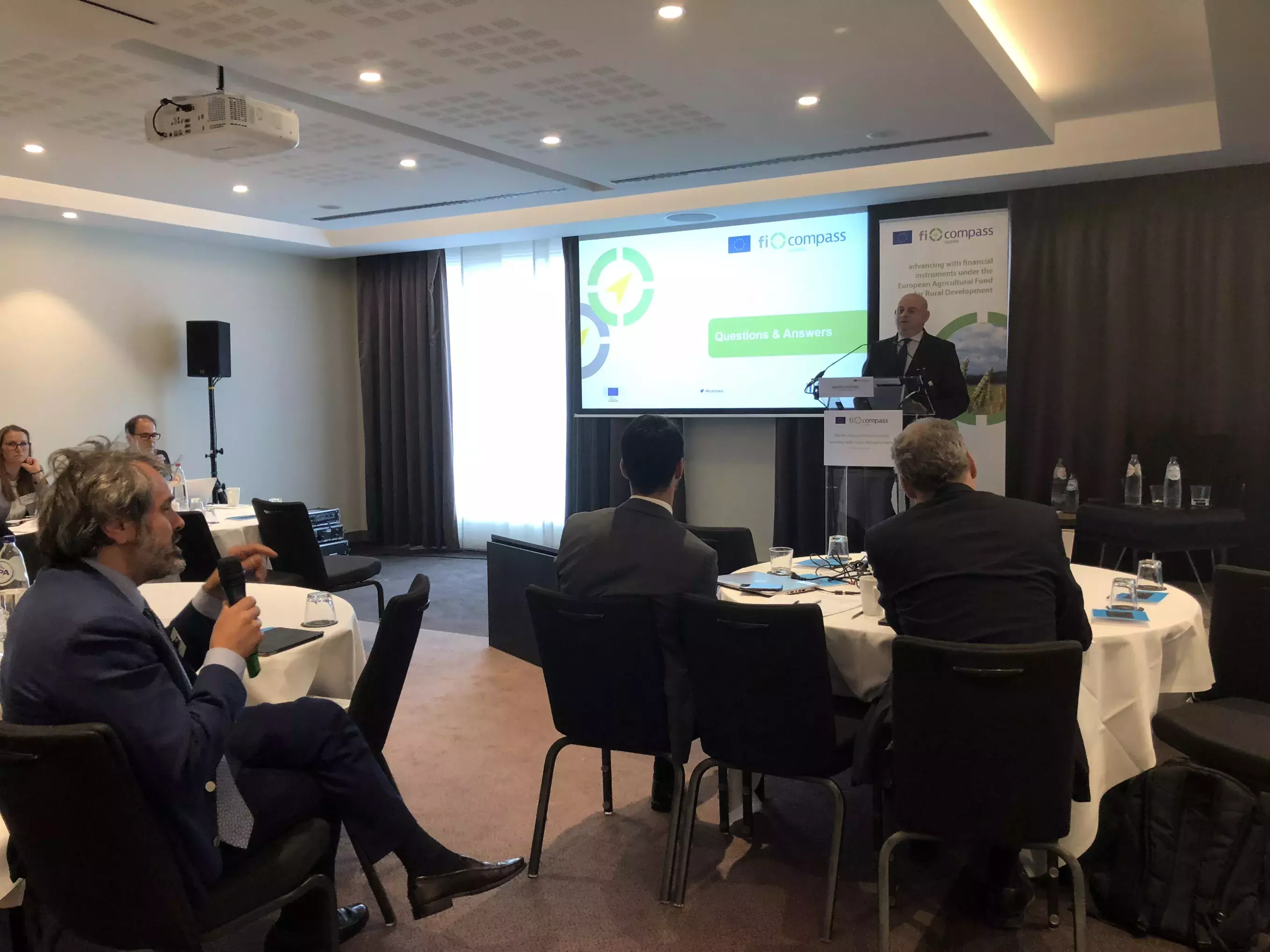 Q&amp;A session and peer-to-peer discussion