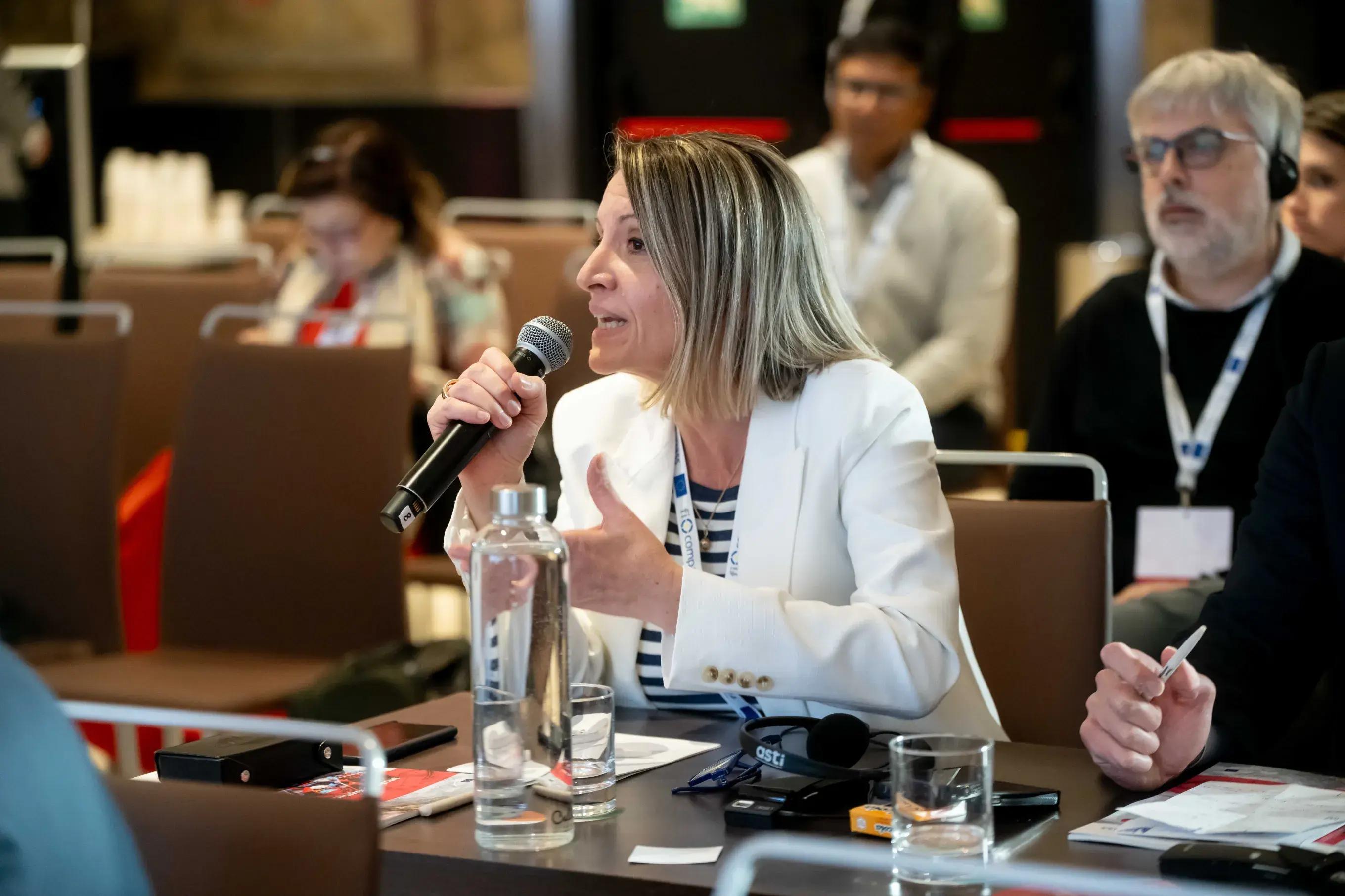 Q&amp;A and peer to peer discussion