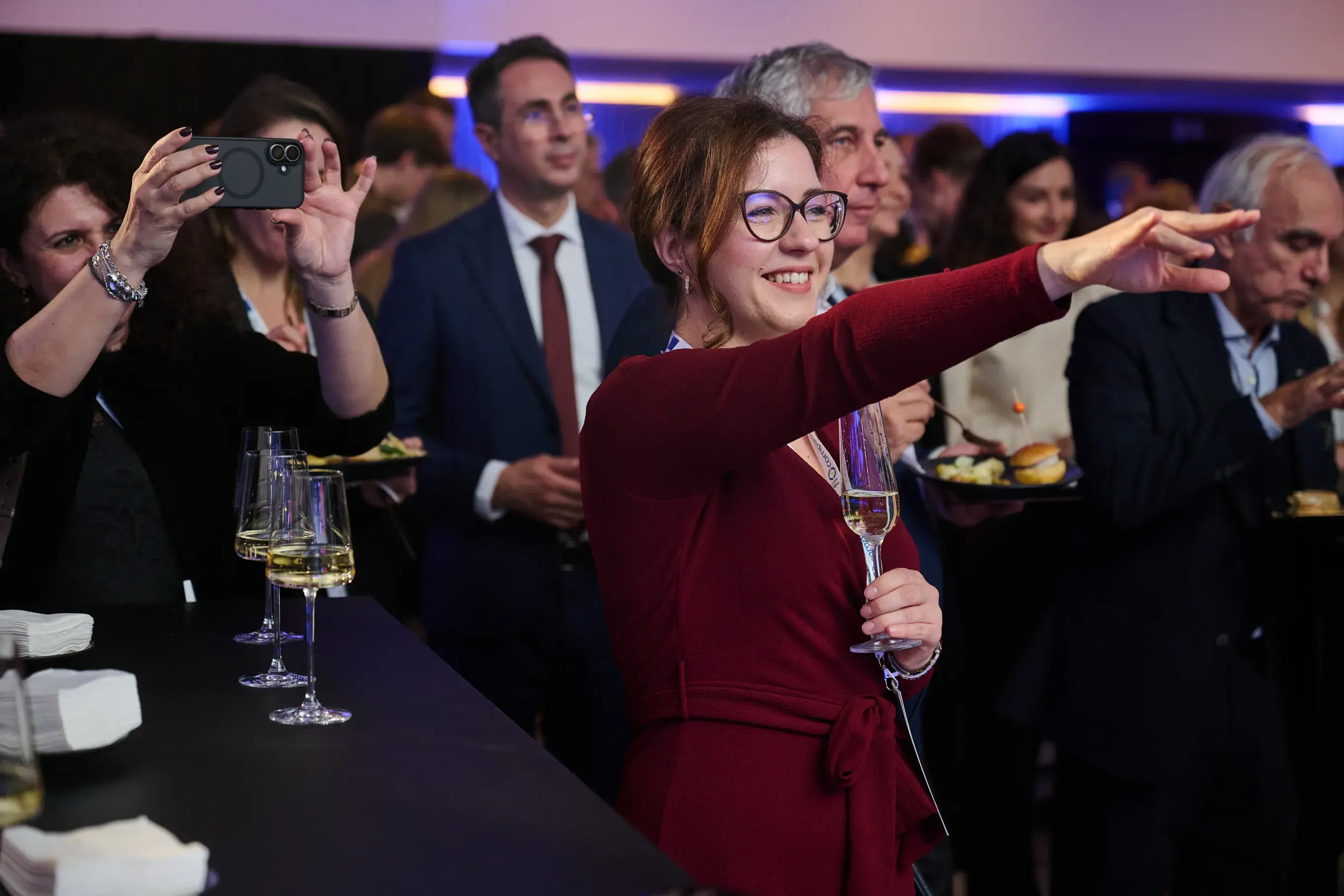 10th fi-compass anniversary celebration cocktail and dinner