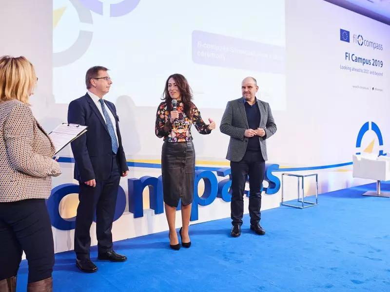 Winners of fi-compass Showcase Award 2019 ceremony