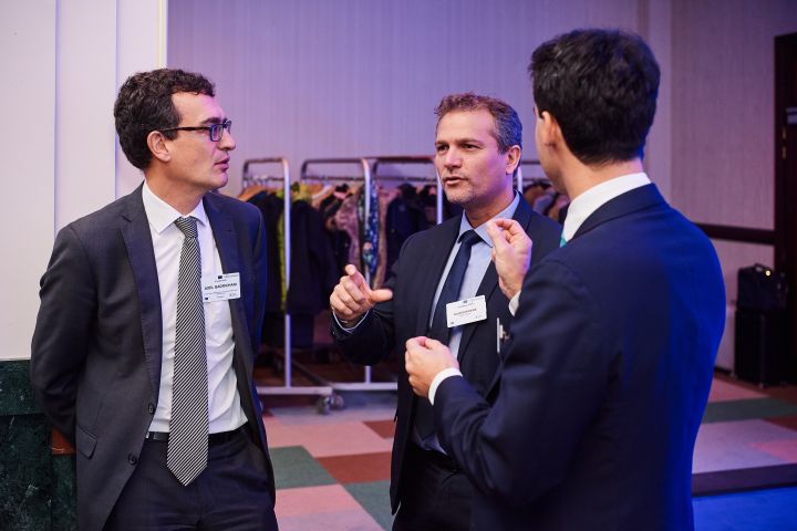 Mr Axel Badrichani and event participants