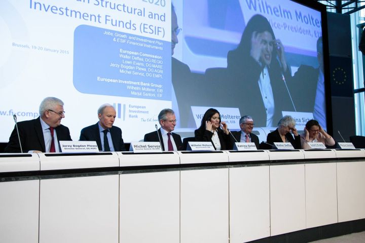 Jerzy Bogdan Plewa, Michel Servoz, Wilhelm Molterer, Katrina Sichel, Walter Deffaa, Lowri Evans, Marjut Santoni