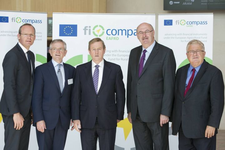 Simon Coveney T.D., Wilhelm Molterer, Enda Kenny T.D., Phil Hogan, Czesław Adam Siekierski
