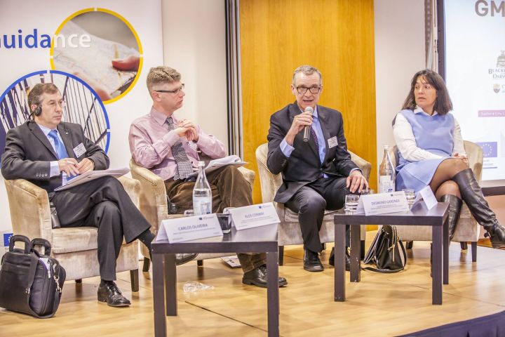 Carlos Oliveira, Alex Conway, Desmond Gardner, Teresa Fernandes 