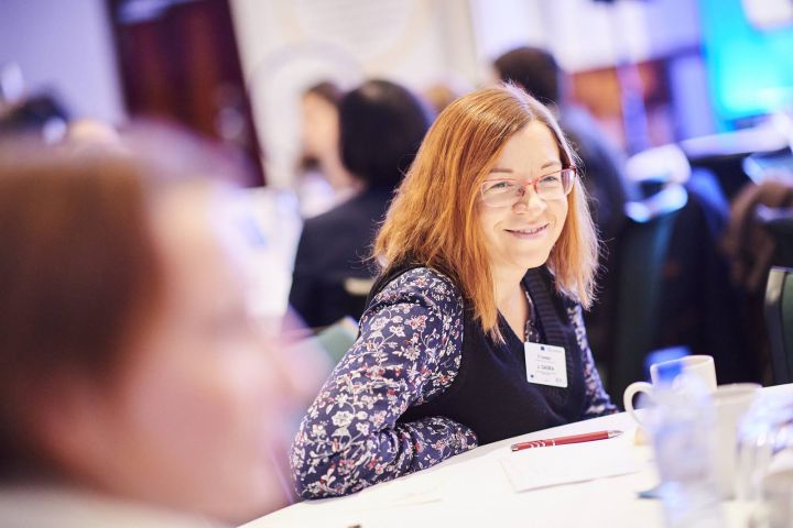 Participants during the Brainteaser