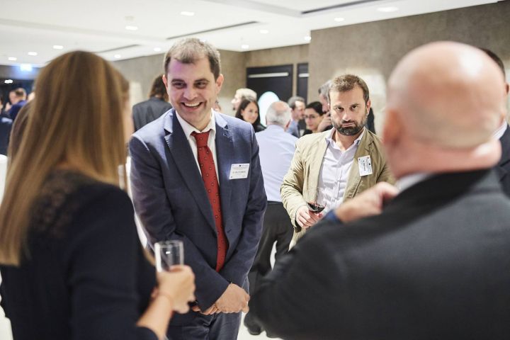 Mr. Nicolas Tritaris and event particpants