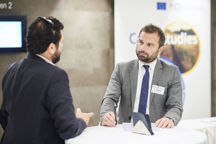 Mr Nicolas Tritaris and event participant