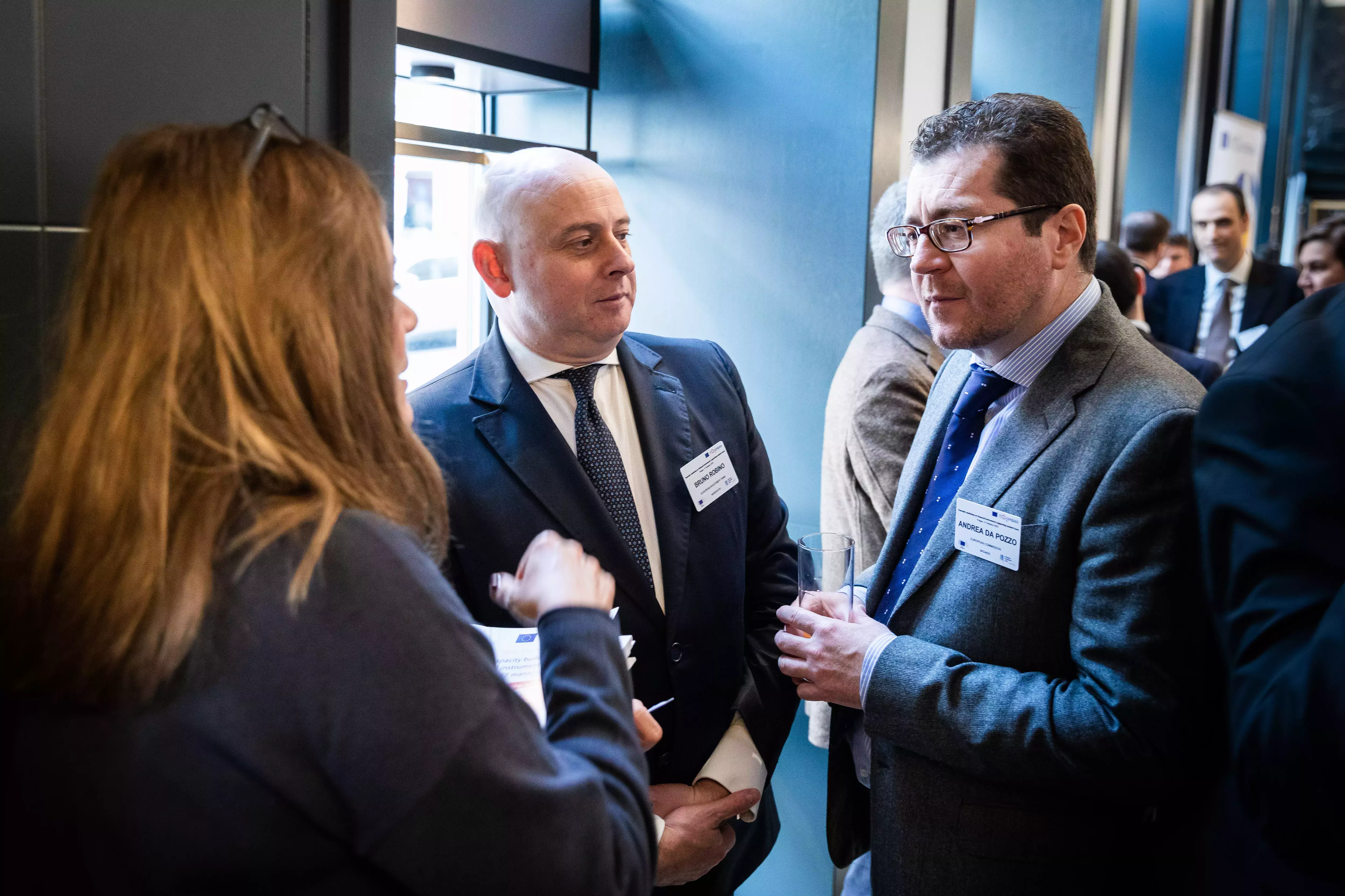 Mr Andrea Da Pozzo and Mr Bruno Robino Mr Andrea Da Pozzo and Mr Bruno Robino