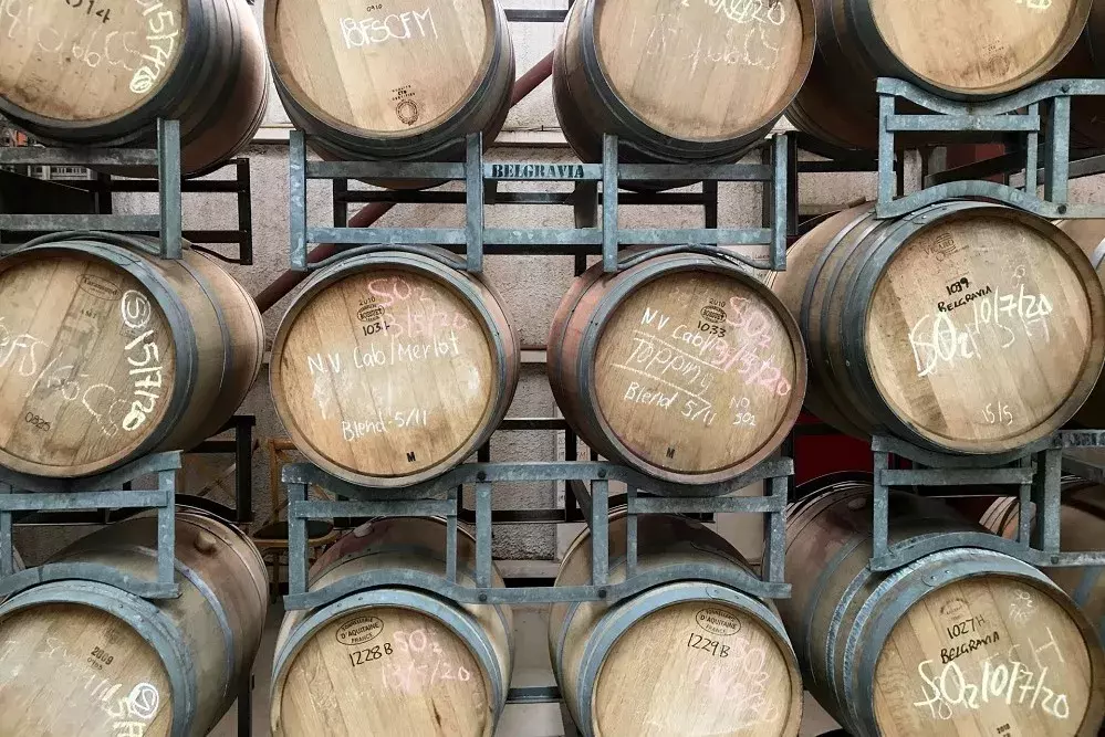 Wine barrels Wine barrels