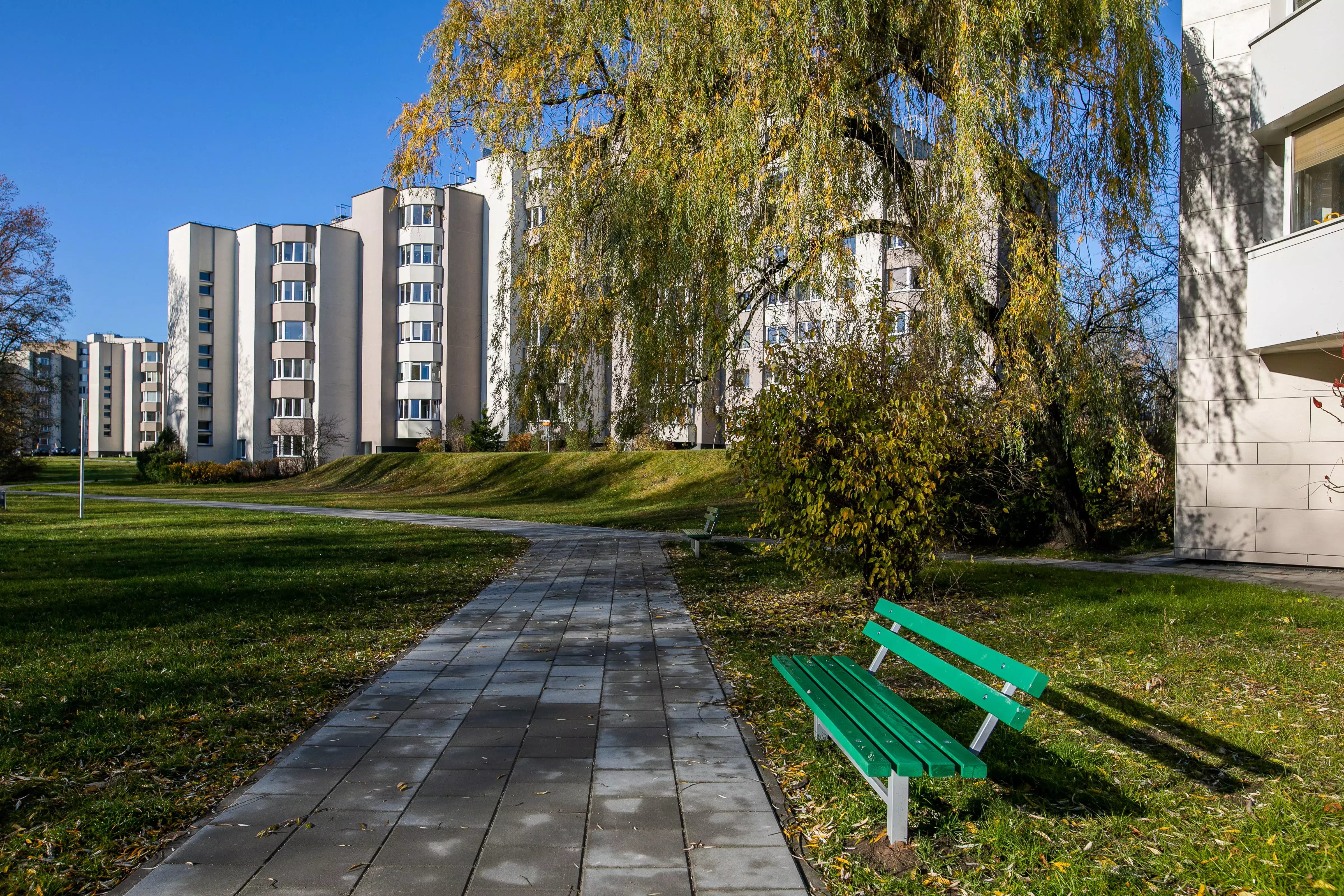 Žaliųjų ežerų district in northern Vilnius Žaliųjų ežerų district in northern Vilnius