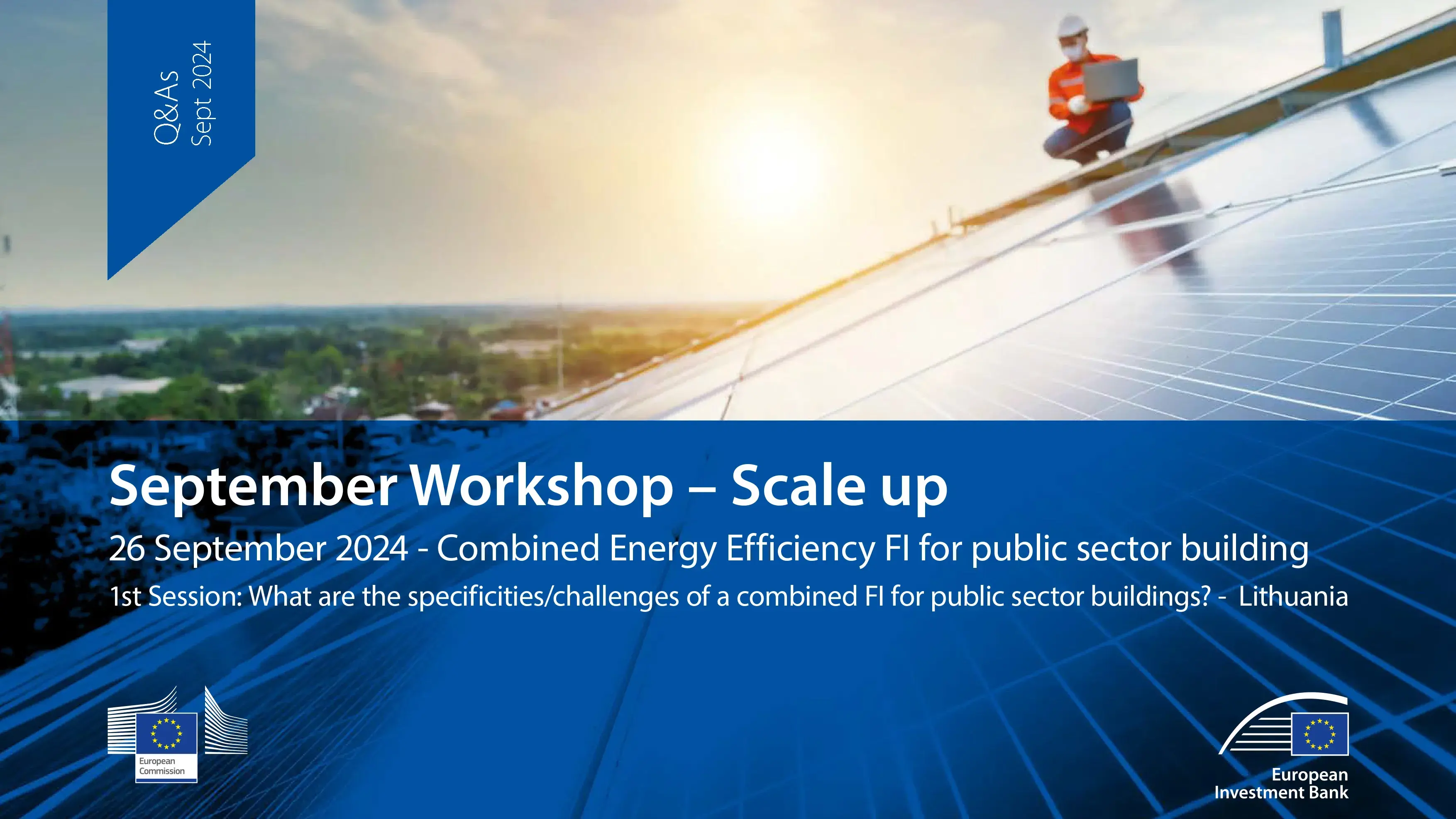Q&A: What are the specificities/challenges of a combined Fl for public sector buildings? Q&A: What are the specificities/challenges of a combined Fl for public sector buildings?