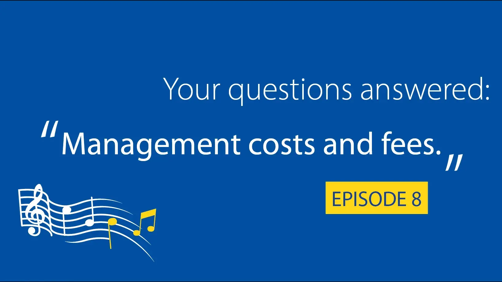 Episode 8: Your questions answered – costs and fees management under the new CPR