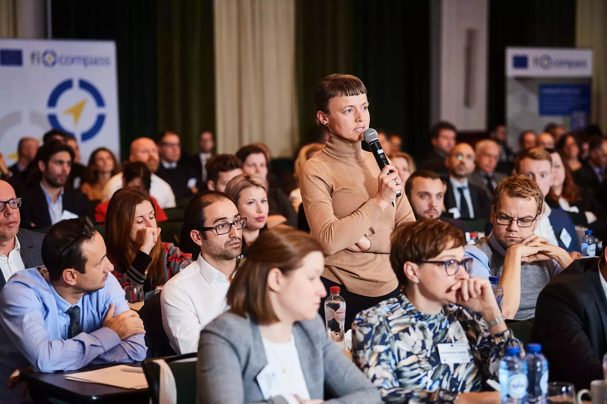 A practitioner asking a question at the last Fi Campus event in Brussels. A practitioner asking a question at the last Fi Campus event in Brussels.