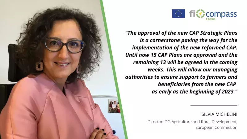 Silvia Michelini, Director, DG AGRI, European Commission Silvia Michelini, Director, DG AGRI, European Commission