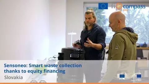ERDF Slovakia Sensoneo video thumbnail