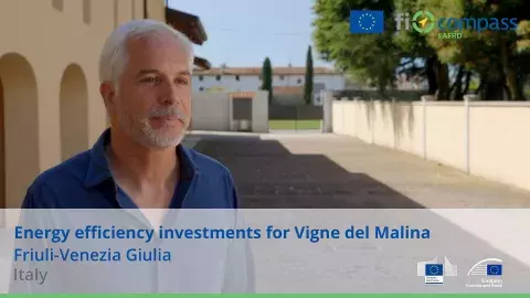 Energy efficiency investments for Vigne del Malina
