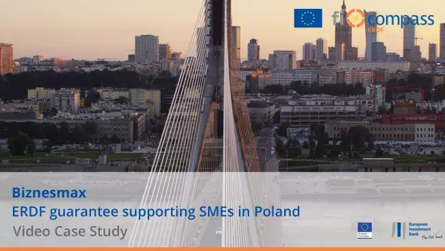 Biznesmax ERDF guarantee supporting SMEs in Poland