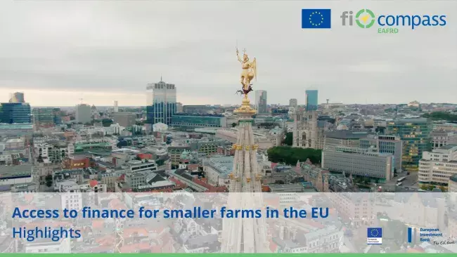 Access to finance for smaller farms in the EU Highlights