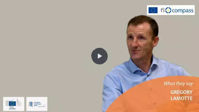 Gregory Lamotte, Comwatt FOSTER Equity Fund final recipient