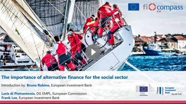 The importance of alternative finance for the social sector