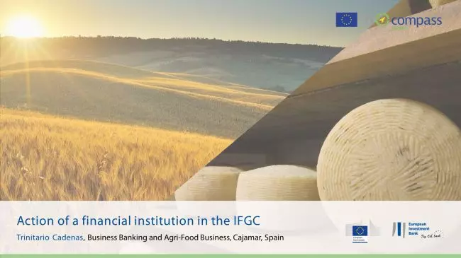 Action of a financial institution in the IFGC