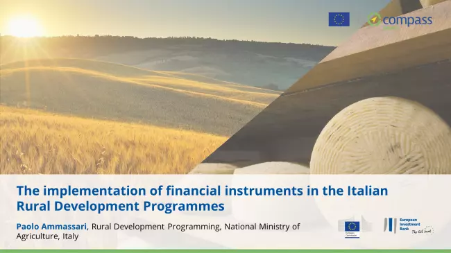 Paolo Ammassari, Head of Office, Rural Development Programming, National Ministry of Agriculture, Italy