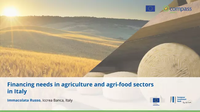 Immacolata Russo, Agriculture Sector Specialist, Iccrea Banca, Italy