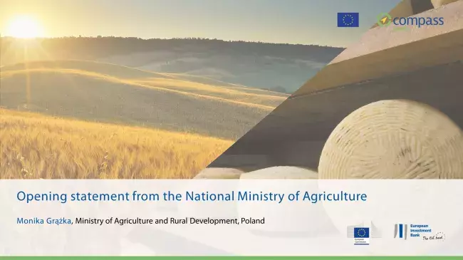 Opening statement from the Polish Ministry of Agriculture and Rural Development