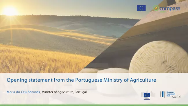 Opening statement from the Portuguese Ministry of Agriculture