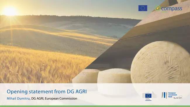 Opening statement from DG AGRI