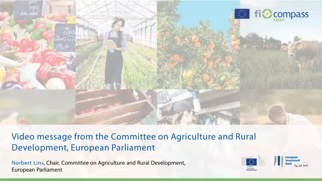 Video message from the Committee on Agriculture and Rural Development, European Parliament
