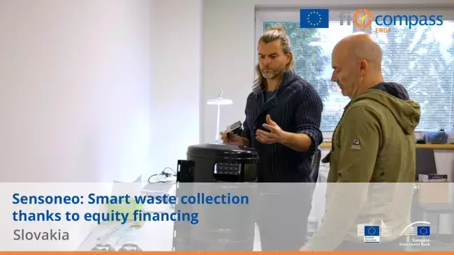 ERDF Slovakia Sensoneo video thumbnail