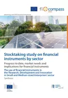 The use of financial instruments in the ‘Research, Development and Innovation in Small and Medium-sized Enterprises’ sector
